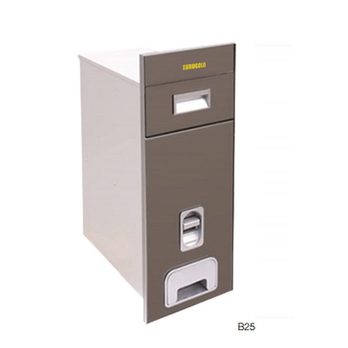 Thùng gạo mặt gương nút nhấn Eurogold GB250S 3 Thùng gạo mặt gương nút nhấn Eurogold B25