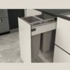 Thùng rác âm tủ ray hộp giảm chấn cao cấp Eurogold BA400 1 Thùng rác âm tủ ray hộp giảm chấn cao cấp Eurogold BA400