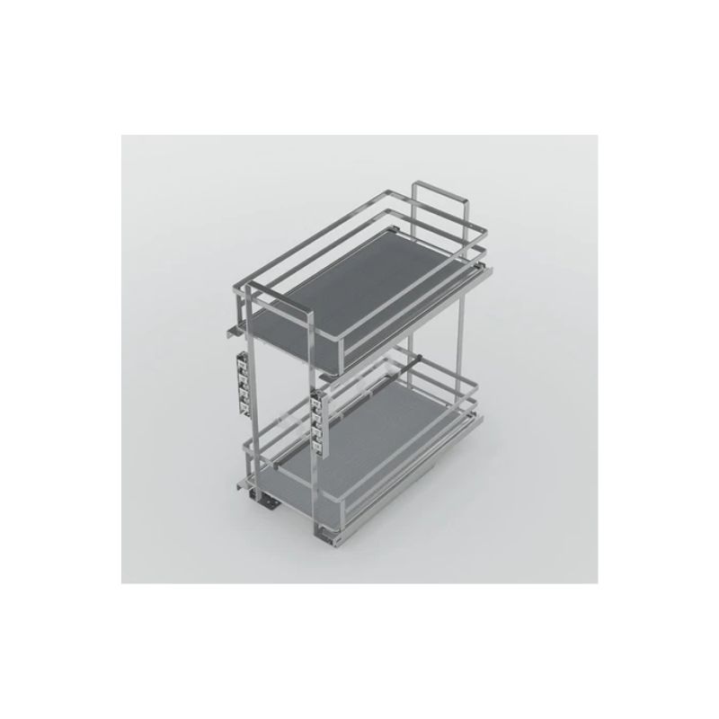 Bộ rổ gia vị Hafele Omero 549.20.825 400mm 4 Bộ rổ gia vị Hafele Omero 549.20.825 400mm