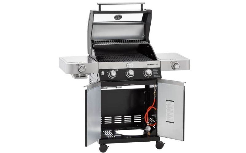 Bếp nướng BBQ Rösle 25530 VIDERO G3-S Vario 30 Mbar dùng gas 4 Bên trong của Bếp nướng BBQ Rösle 25530 VIDERO G3-S Vario 30 Mbar dùng gas