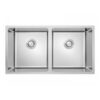 Chậu rửa bát Konox Undermount CUBE 8744DU 2 Chậu rửa bát Konox Undermount CUBE 8744DU