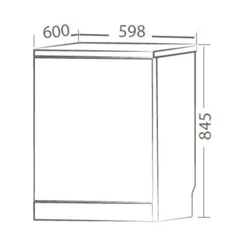Kích thước máy rửa bát Canzy CZ-DSW809EU SERI 8 Kích thước máy rửa bát Canzy CZ-DSW809EU SERI 8