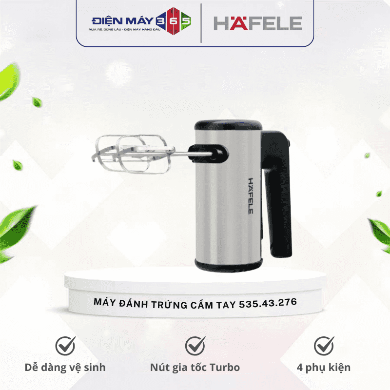 Máy đánh trứng cầm tay Hafele HH-B400A 535.43.276 3 Máy đánh trứng cầm tay Hafele HH-B400A 535.43.276
