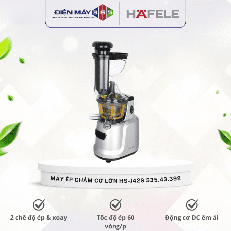 Máy ép chậm HAFELE HS-J42S 535.43.392 3 Máy ép chậm HAFELE HS-J42S 535.43.392