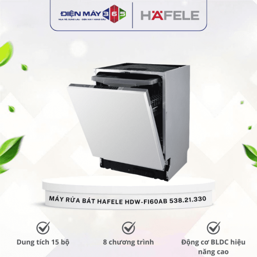 Máy rửa bát Hafele HDW-FI60AB 538.21.330
