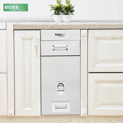 Thùng gạo gương nút nhấn BossEU BS250 Silver 9 Hình ảnh thùng gạo gương nút nhấn BossEU BS250 Silver