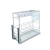 Giá dao thớt inox mạ crom BossEU BS250D 1 Giá dao thớt inox mạ crom BossEU BS250D