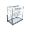 Giá dao thớt inox mạ crom BossEU BS300D 2 Giá dao thớt inox mạ crom BossEU BS300D