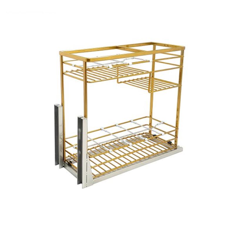 Giá gia vị inox 304 nan dẹt BossEU BS301.125G 3 Giá gia vị inox 304 nan dẹt BossEU BS301.125G