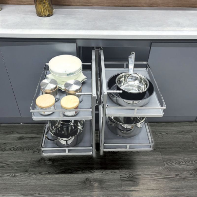 Giá góc mở toàn phần inox 304 soi plat BossEU BS304.900GS PRO 3 Giá góc mở toàn phần inox 304 soi plat BossEU BS304.900GS PRO