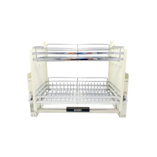 Giá bát nâng hạ inox mạ crom BossEU BS170D 6 Hình ảnh giá bát nâng hạ inox mạ crom BossEU BS170D