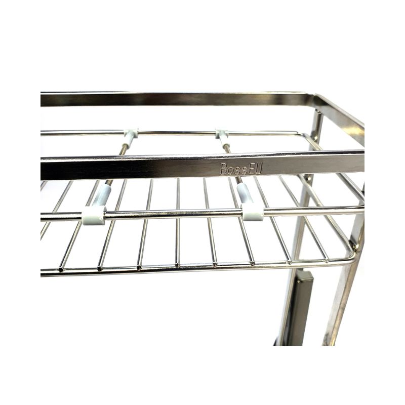 Giá gia vị inox 304 nan dẹt BossEU BS304.120GS 5 Hình ảnh giá gia vị inox 304 nan dẹt BossEU BS304.120GS