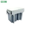 Thùng rác đôi âm tủ gắn cánh BossEU BS1400RD 1 Thùng rác đôi âm tủ gắn cánh BossEU BS1400RD