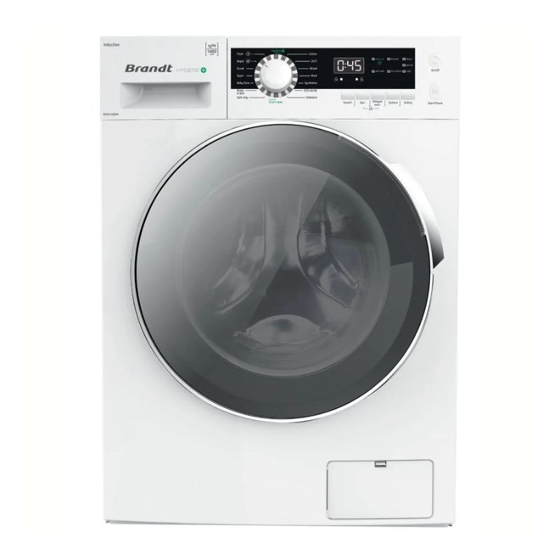 Máy giặt Brandt 12kg WFB124QWA cửa trước 3 Máy giặt Brandt 12kg WFB124QWA cửa trước