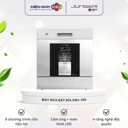 Máy rửa bát độc lập Junger Leopard DWJ-100