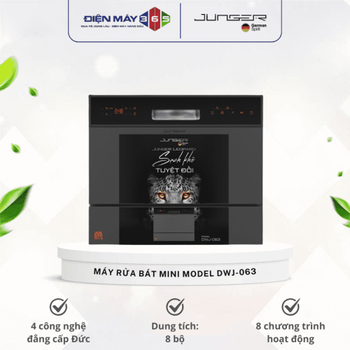 Máy rửa bát mini Junger Model DWJ-063