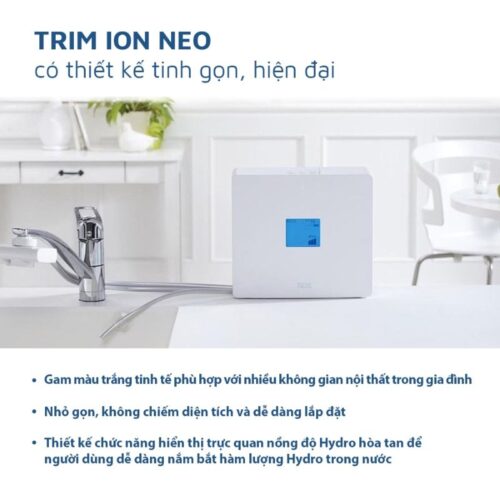 Máy lọc nước ion kiềm Trim ion NEO (Sao chép) 5 Ảnh thực tế máy lọc nước ion kiềm Trim ion NEO