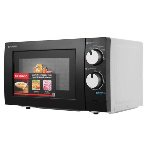 Lò vi sóng mini 20L Sharp R-208VN-WS 6 Ảnh lò vi sóng mini 20L Sharp R-208VN-WS
