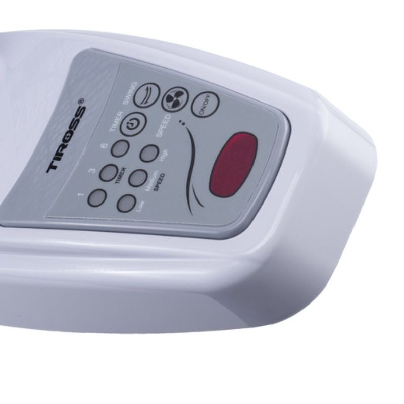 Quạt treo tường Tiross TS9186 6 Bảng điều khiển quạt treo tường Tiross TS9186