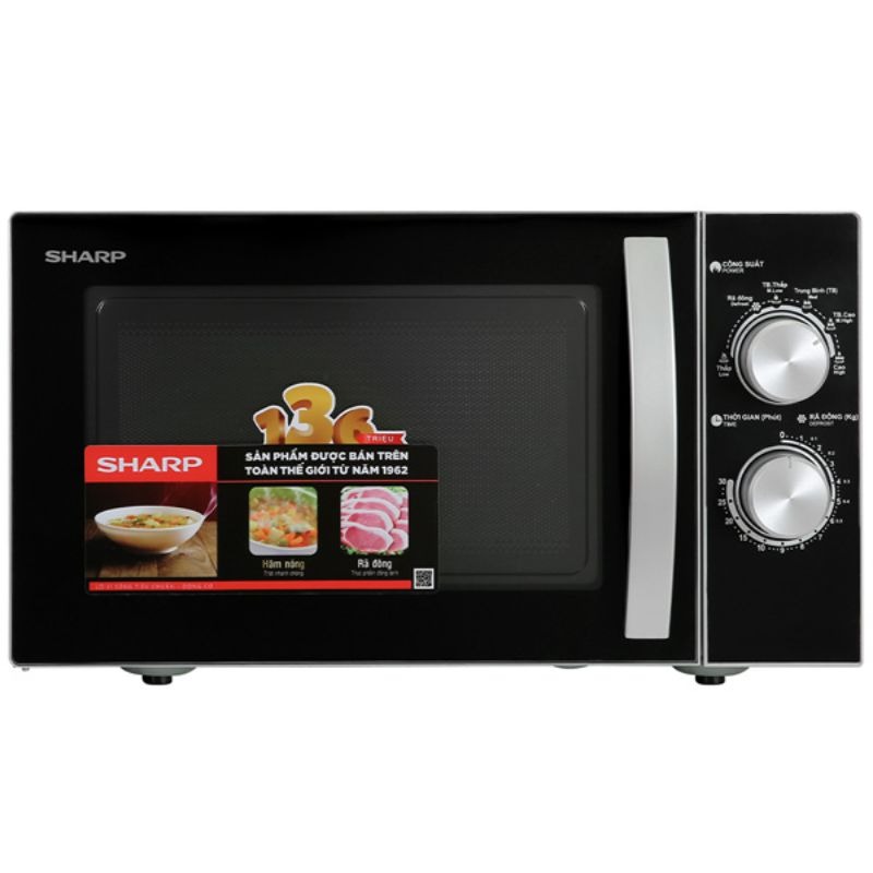 Lò vi sóng mini 23L Sharp R-31A2VN-S 3 Lò vi sóng mini 23L Sharp R-31A2VN-S