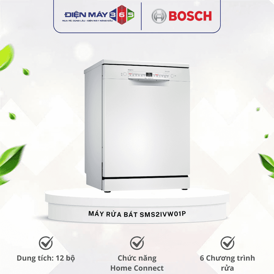 Máy rửa bát độc lập Bosch SMS2IVW01P 3 Máy rửa bát độc lập Bosch SMS2IVW01P