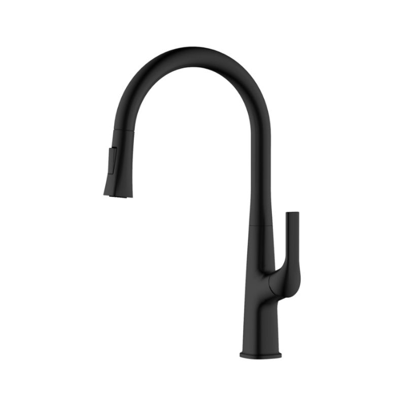 Vòi rửa bát nóng lạnh Kluger KLF0002B có dây rút 3 Vòi rửa bát nóng lạnh Kluger KLF0002B có dây rút