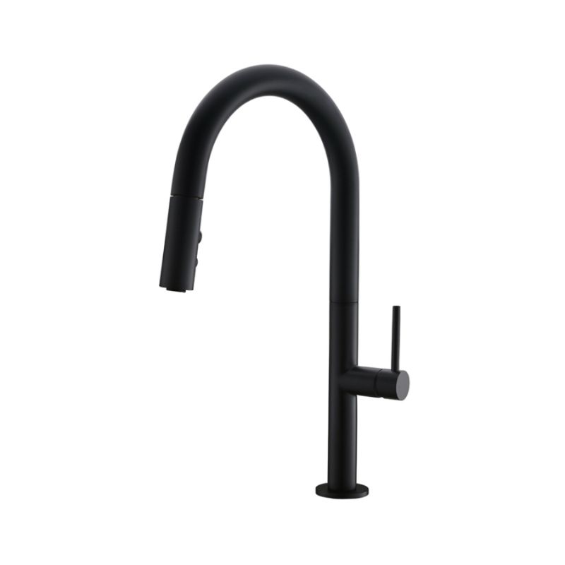 Vòi rửa bát nóng lạnh Kluger KLF0010B có dây rút 3 Vòi rửa bát nóng lạnh Kluger KLF0010B có dây rút