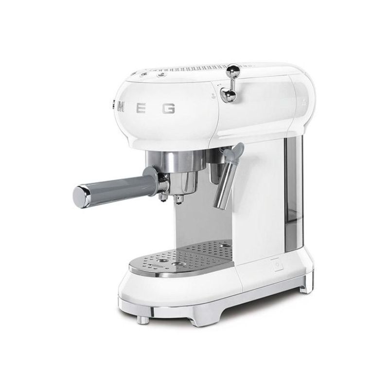 Máy pha cafe bán tự động Smeg ECF01WHEU White 4 Máy pha cafe bán tự động Smeg ECF01WHEU White