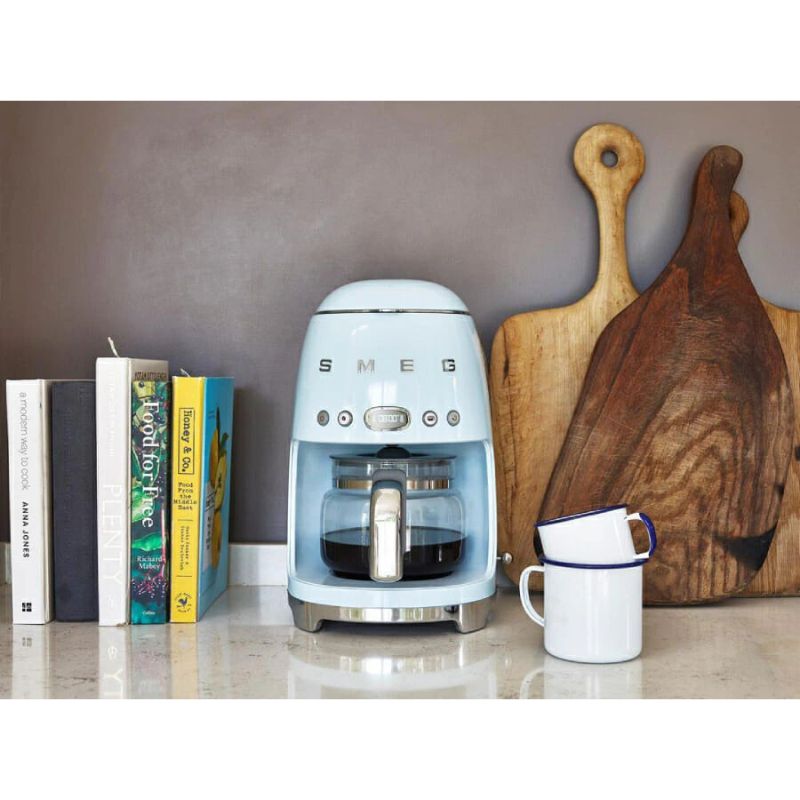 Máy pha cafe nhỏ giọt SMEG DCF02PBEU Pastel Blue 4 Máy pha cafe nhỏ giọt SMEG DCF02PBEU Pastel Blue