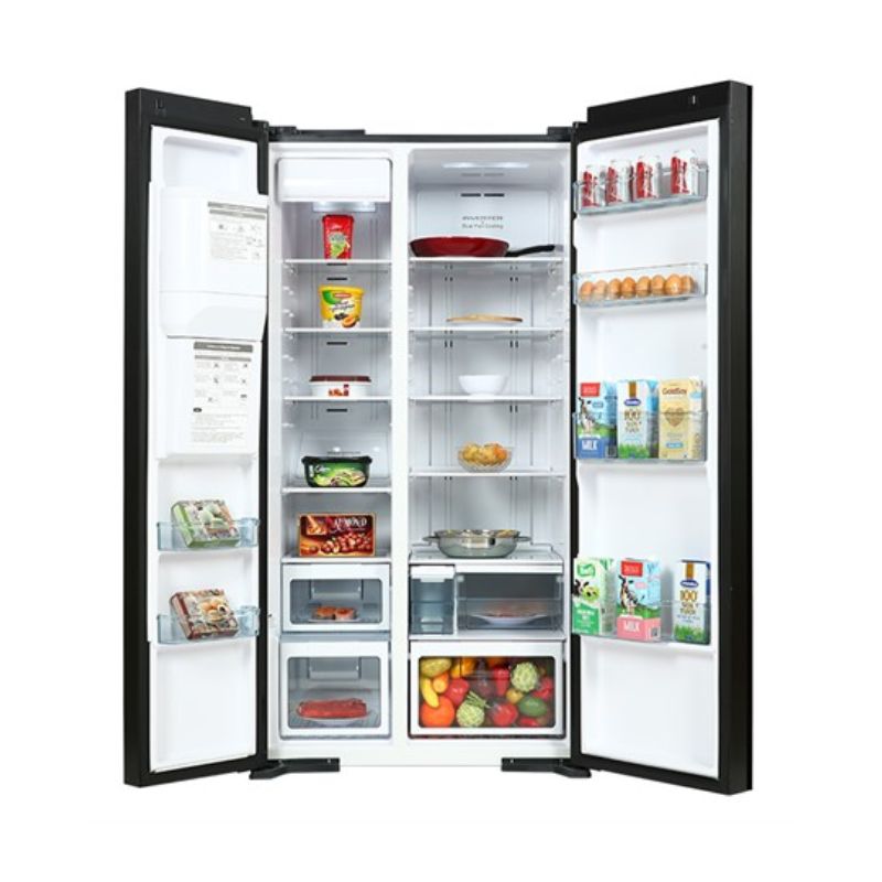 Tủ lạnh 2 cánh side by side 573 lít Hitachi SX800GPGV0 GBK 4 Ảnh tủ lạnh 2 cánh side by side 573 lít Hitachi SX800GPGV0 GBK