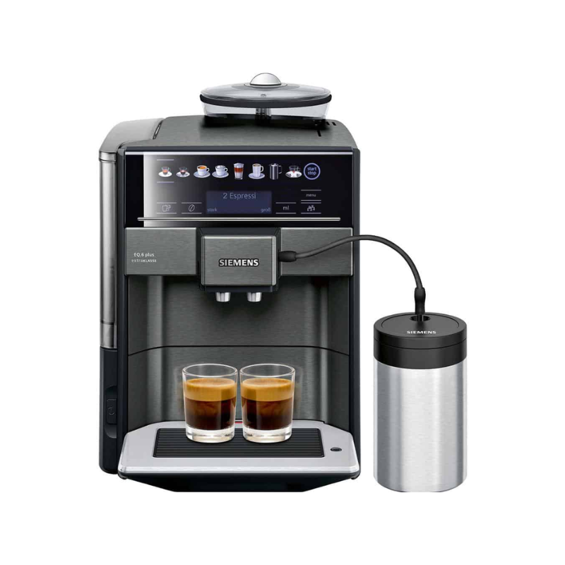 Máy pha cafe Siemens TE657F09DE EQ.6 Plus ExtraKlasse 3 Máy pha cafe Siemens TE657F09DE EQ.6 Plus ExtraKlasse