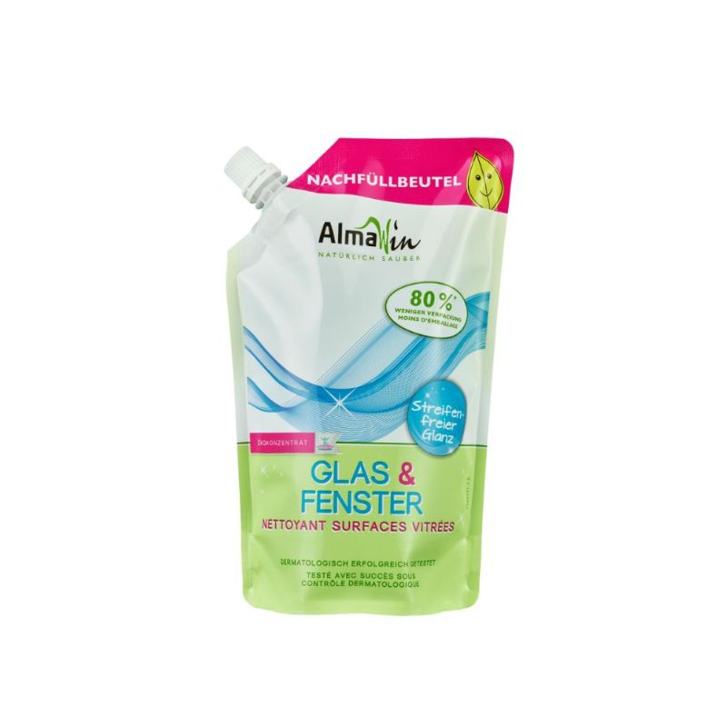 Nước lau kính Almawin hữu cơ 500ml HMH.8034499 (Túi nhựa ECO) 3 Nước lau kính Almawin hữu cơ 500ml HMH.8034499 (Túi nhựa ECO)