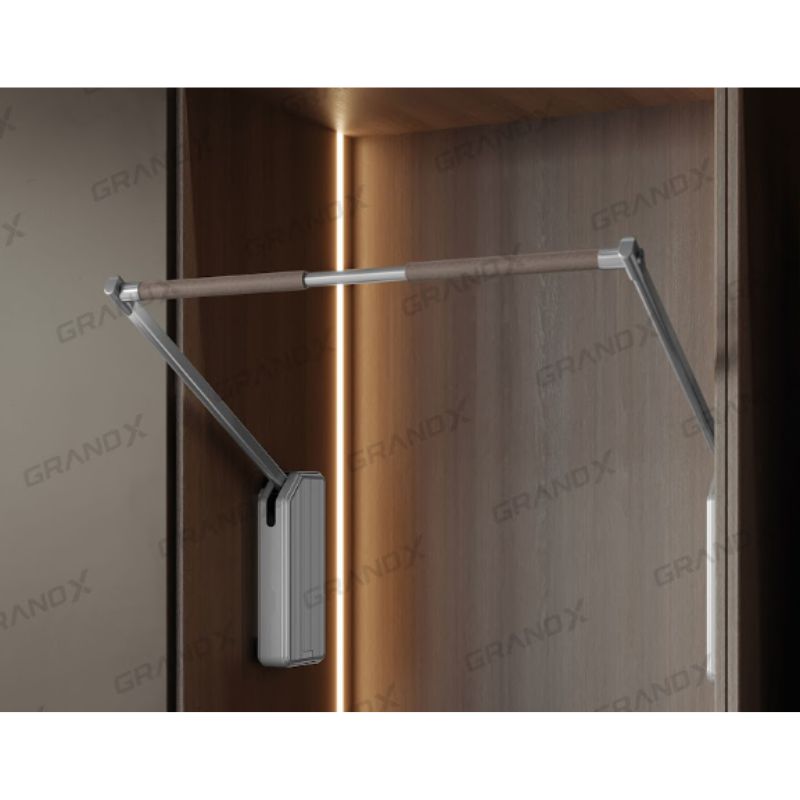 Giá nâng hạ điện treo quần áo GrandX XM.15E 4 Ảnh giá nâng hạ điện treo quần áo GrandX XM.15E
