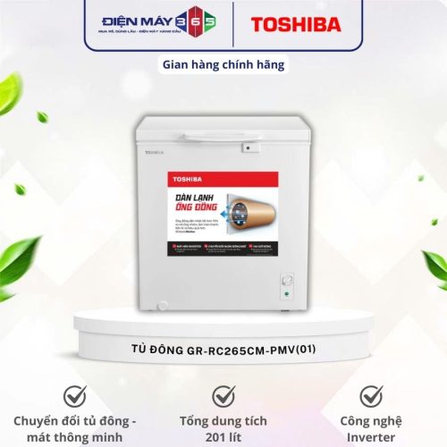 Tủ đông inverter 201 lít Toshiba GR-RC265CM-PMV(01)