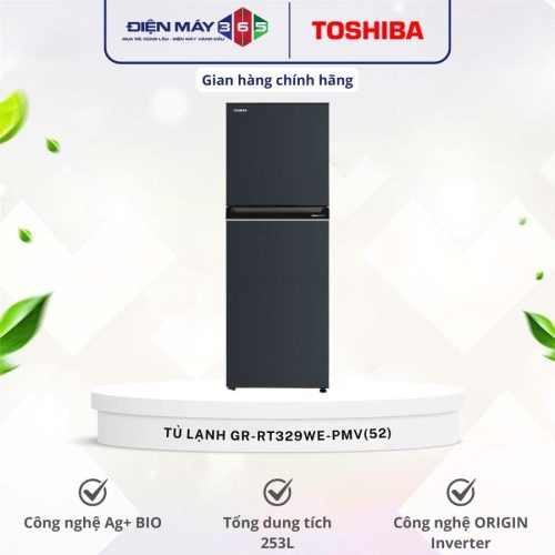 Tủ Lạnh 2 cánh Inverter 253 Lít Toshiba GR-RT329WE-PMV(52)