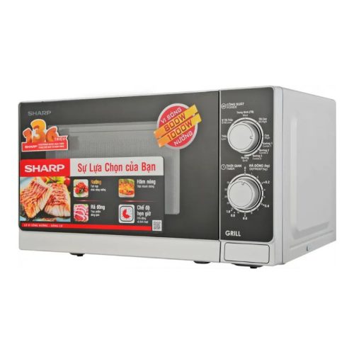 Lò vi sóng Sharp R-G222VN-S 20 lít 6 Ảnh lò vi sóng Sharp R-G222VN-S 20 lít