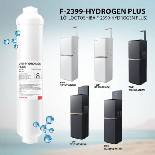 Lõi lọc nước Toshiba F-2399-ORP-Hydrogen Plus 5 Ảnh lõi lọc nước Toshiba F-2399-ORP-Hydrogen Plus