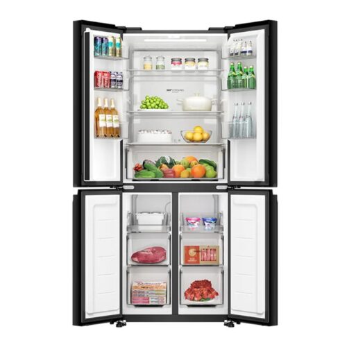 Ảnh tủ Lạnh 4 cánh Multi doors Inverter 410 Lít Aqua AQR-M466XA(CBC)