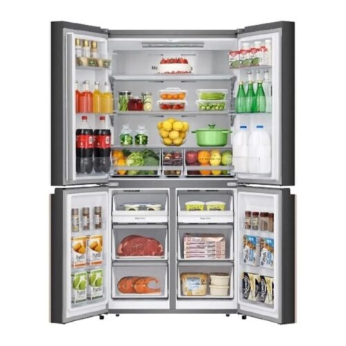 Tủ Lạnh 4 cánh Multi Doors Inverter 609 Lít Hisense RQ768N4EW-KU 6 Ảnh tủ Lạnh 4 cánh Multi Doors Inverter 609 Lít Hisense RQ768N4EW-KU