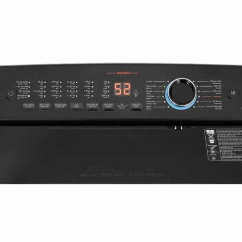 Máy Giặt Aqua Inverter 11 Kg AQW-DR110JT.BK cửa trên 8 Bảng điều khiển máy Giặt Aqua Inverter 11 Kg AQW-DR110JT.BK cửa trên
