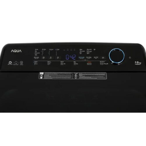 Máy Giặt Aqua Inverter 18 Kg AQW-DR180UHT.PS cửa trên 8 Bảng điều khiển máy Giặt Aqua Inverter 18 Kg AQW-DR180UHT.PS cửa trên
