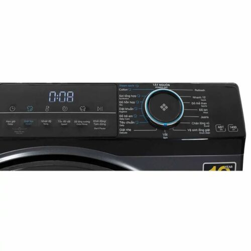 Máy Giặt Aqua Inverter 8.5 Kg AQD-A852J.BK cửa trước 8 Bảng điều khiển máy Giặt Aqua Inverter 8.5 Kg AQD-A852J.BK cửa trước