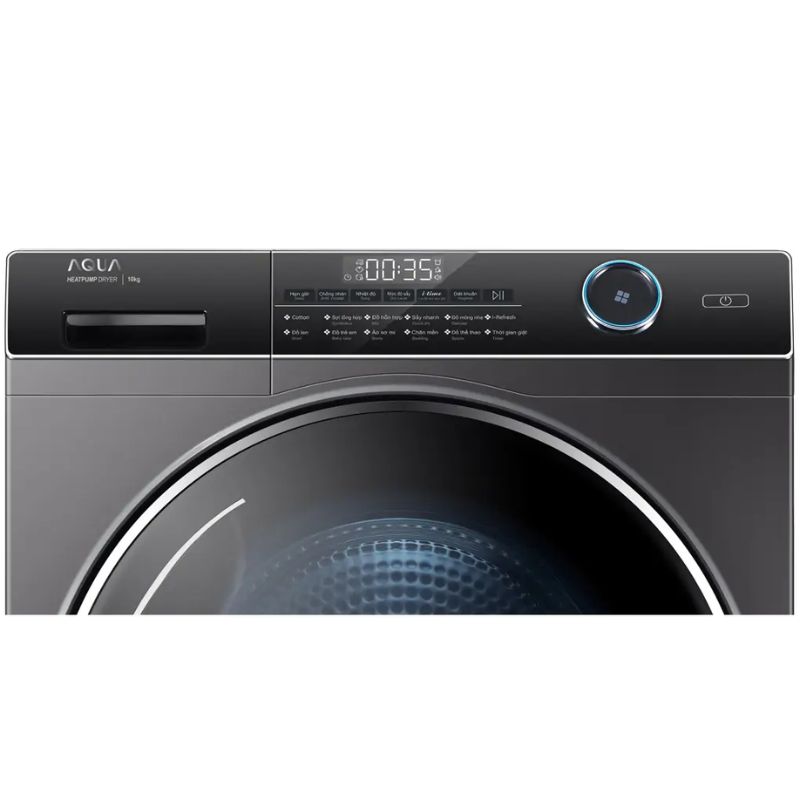 Máy Sấy Bơm Nhiệt Aqua 10 Kg AQH-H1000J.PS 5 Bảng điều khiển máy Sấy Bơm Nhiệt Aqua 10 Kg AQH-H1000J.PS