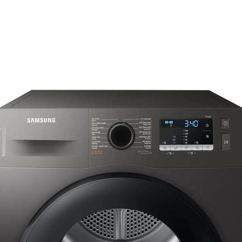 Máy Sấy Bơm Nhiệt Samsung 9 Kg DV90TA240AX/SV 4 Bảng điều khiển máy Sấy Bơm Nhiệt Samsung 9 Kg DV90TA240AX/SV