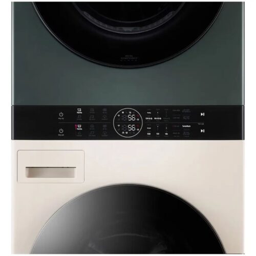 Tháp Giặt Sấy LG Inverter Giặt 14 - Sấy 10 Kg WT1410NHEG 8 Bảng điều khiển tháp Giặt Sấy LG Inverter Giặt 14 - Sấy 10 Kg WT1410NHEG