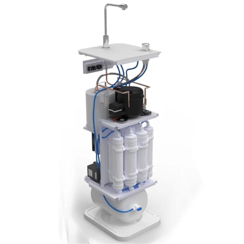 Máy lọc nước Kangaroo KG10A8ES 4 Bên trong máy lọc nước Kangaroo KG10A8ES