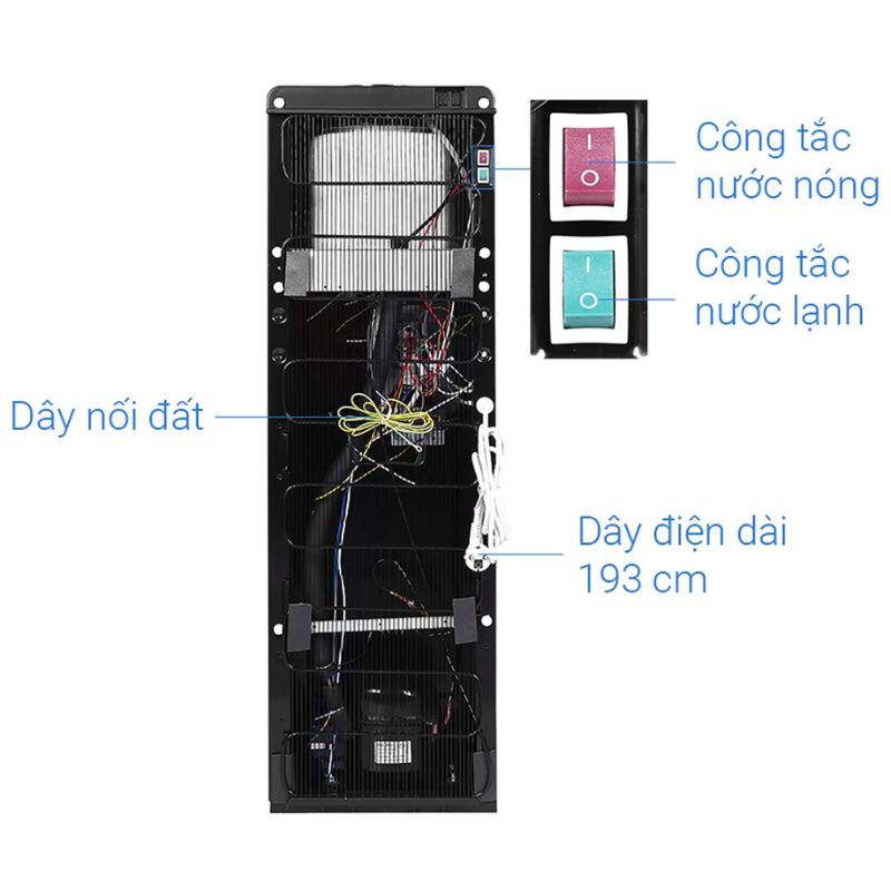 Máy nóng lạnh Toshiba RWF-W1917TV(K) 7 Công tắc máy nóng lạnh Toshiba RWF-W1917TV(K)