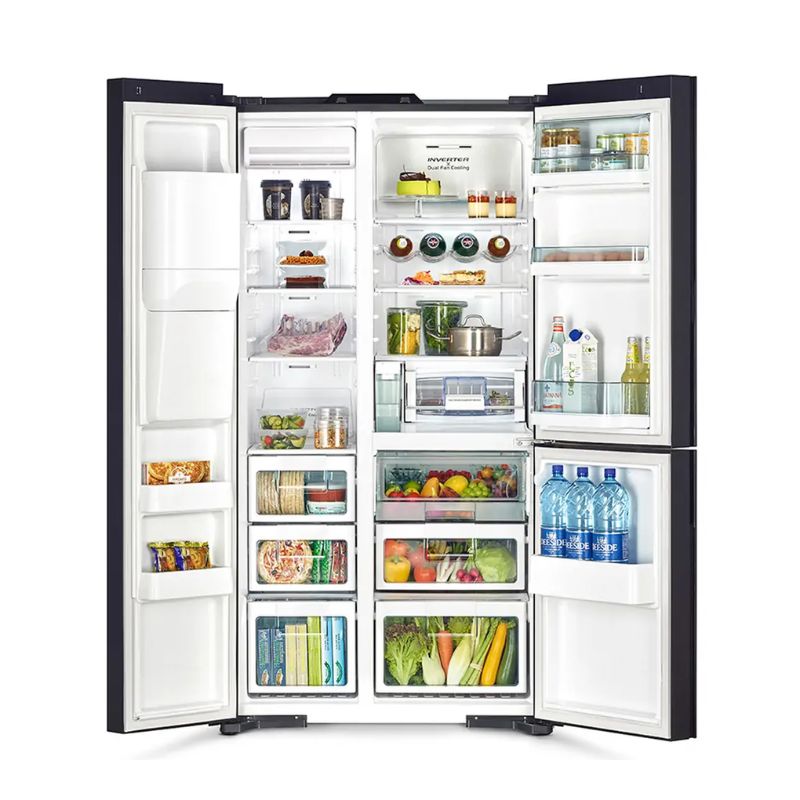 Tủ Lạnh 3 cánh side by side Inverter 569 Lít Hitachi R-FM800XAGGV9X DIA 5 Hình ảnh tủ Lạnh 3 cánh side by side Inverter 569 Lít Hitachi R-FM800XAGGV9X DIA