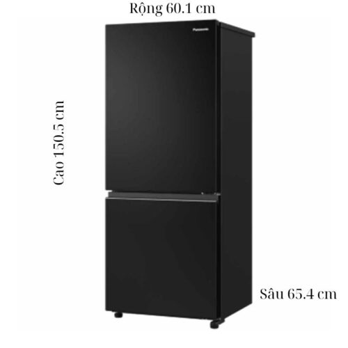 Tủ Lạnh 2 cánh Inverter 255 Lít Panasonic NR-SV281BPKV 9 Kích thước tủ Lạnh 2 cánh Inverter 255 Lít Panasonic NR-SV281BPKV