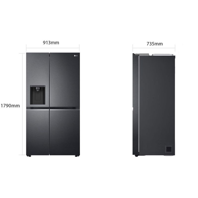 Tủ Lạnh 2 cánh side by side Inverter 635 Lít LG GR-D257WB 6 Tủ Lạnh 2 cánh side by side Inverter 635 Lít LG GR-D257WB - Ảnh 4